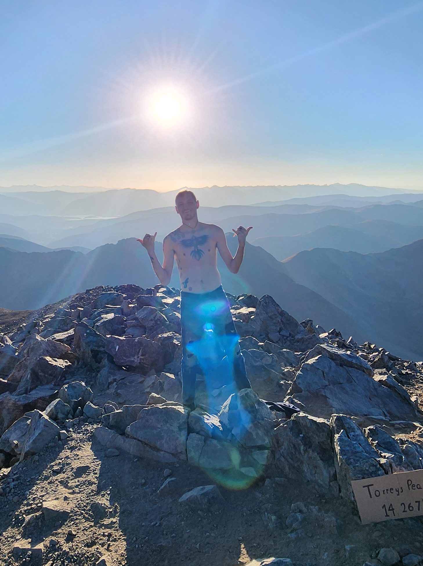 Mountain peak landscape representing the journey of healing